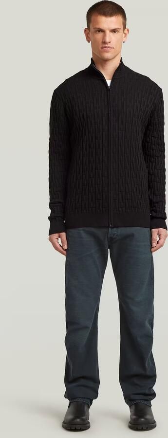 G-Star RAW Chain Structure Gebreid Vest Zwart Heren - Foto 6