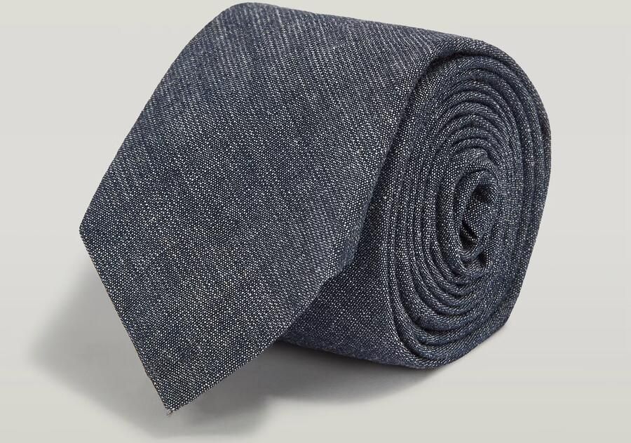 G-Star RAW Chambray Stropdas Donkerblauw Heren - Foto 2