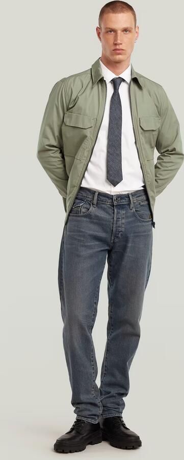 G-Star RAW Chambray Stropdas Donkerblauw Heren - Foto 3