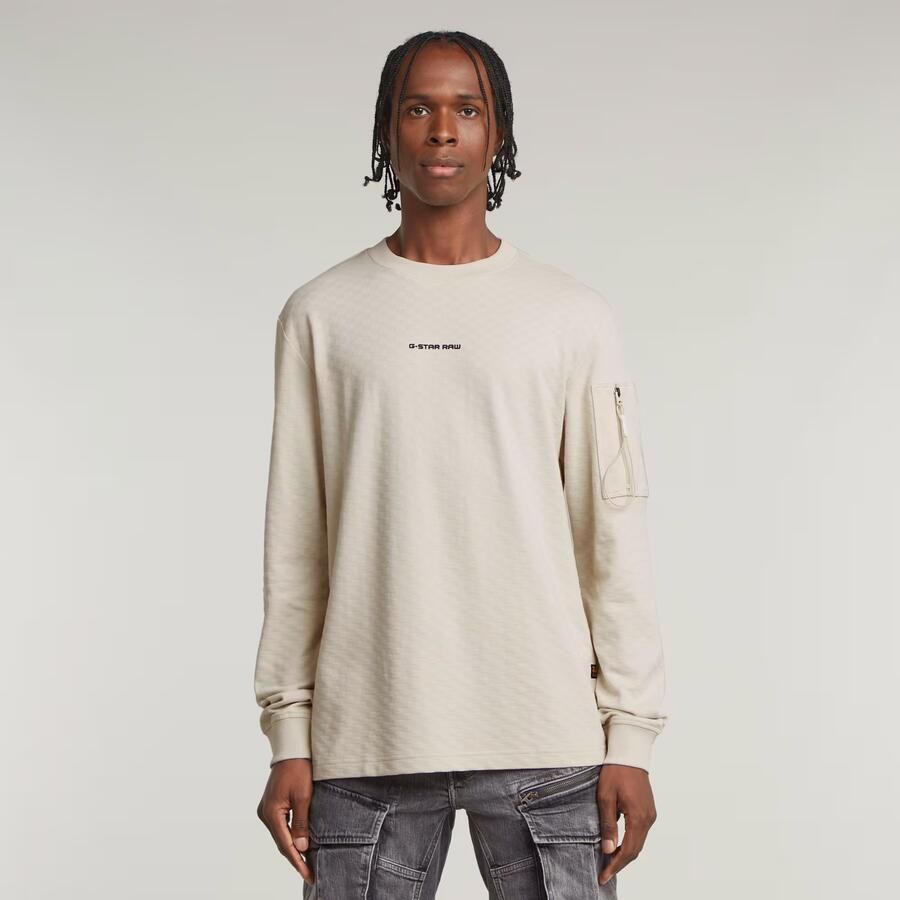 G-Star RAW Checquard Pocket Tweeter Wit Heren - Foto 7