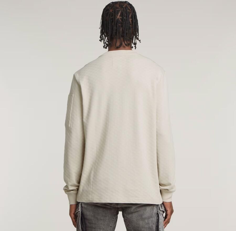 G-Star RAW Checquard Pocket Tweeter Wit Heren - Foto 4