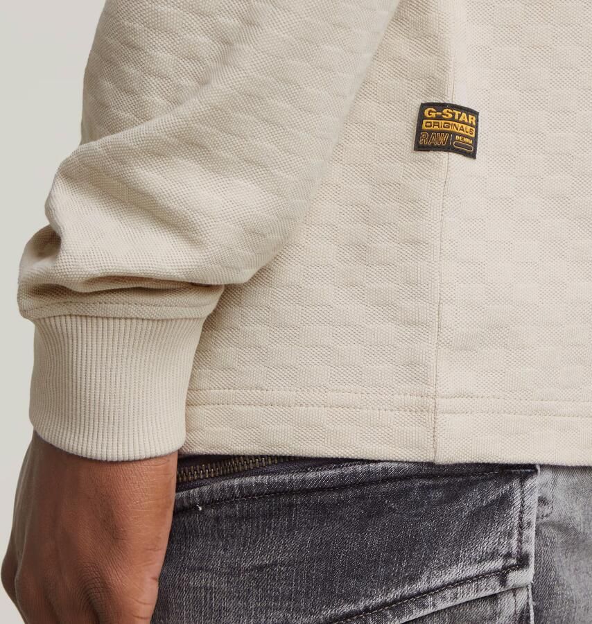 G-Star RAW Checquard Pocket Tweeter Wit Heren - Foto 5