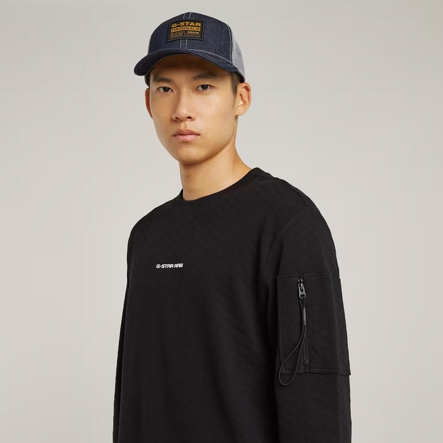 G-Star RAW Checquard Pocket Tweeter Zwart Heren - Foto 2