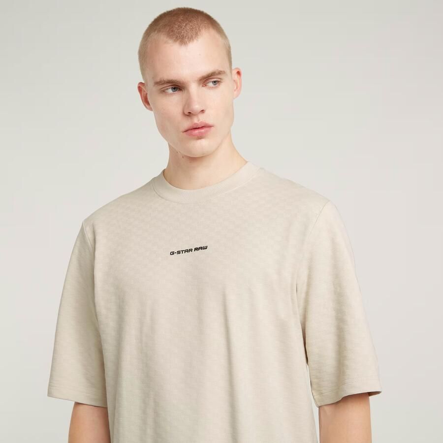 G-Star RAW Checquard Tweeter T-Shirt Wit Heren - Foto 4