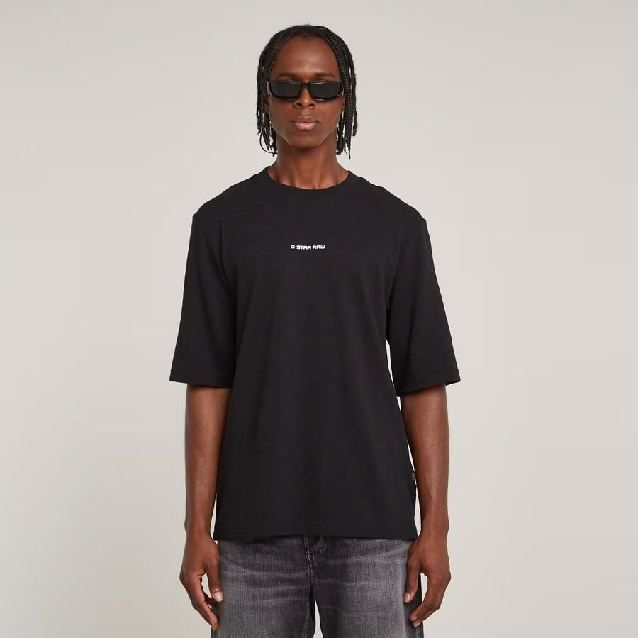 G-Star RAW Checquard Tweeter T-Shirt Zwart Heren - Foto 6
