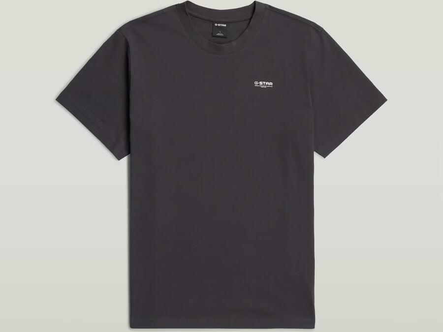 G-Star RAW Chest Logo Loose T-Shirt Grijs Heren