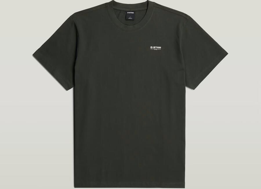 G-Star RAW Chest Logo Loose T-Shirt Grijs Heren