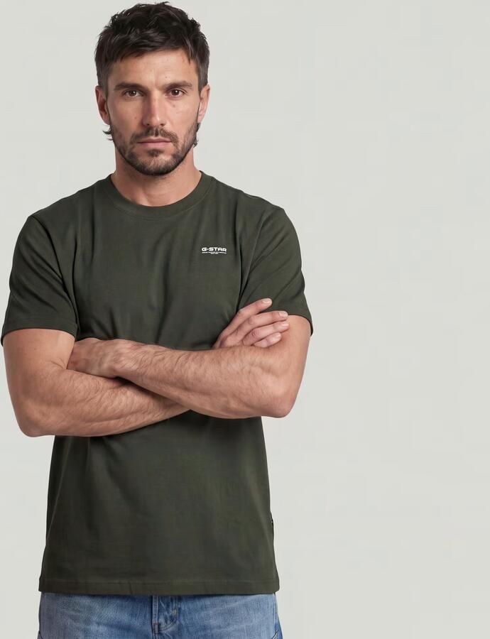 G-Star RAW Chest Logo Loose T-Shirt Grijs Heren - Foto 3