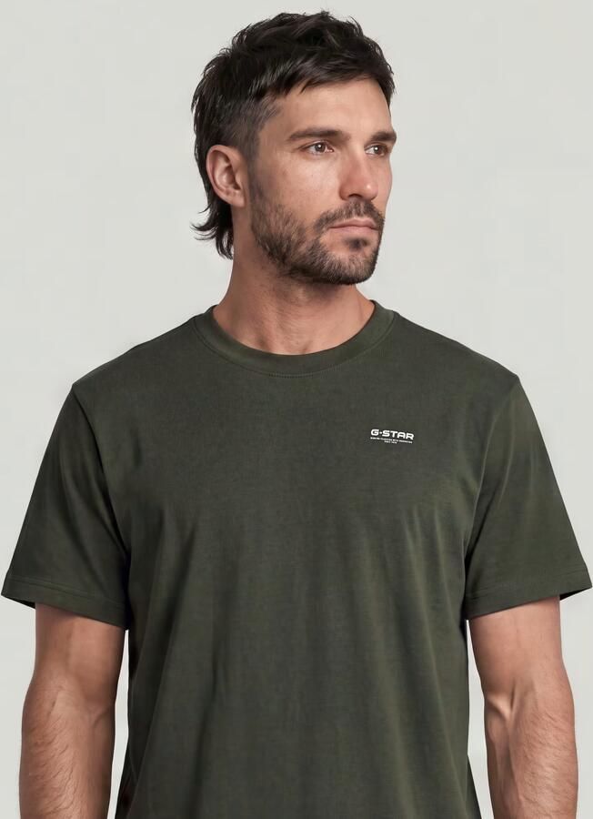 G-Star RAW Chest Logo Loose T-Shirt Grijs Heren - Foto 5