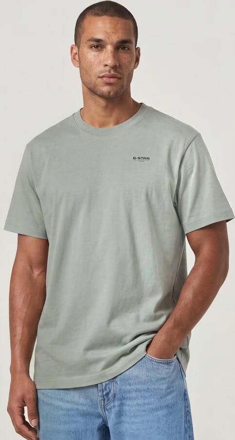 G-Star RAW Chest Logo Loose T-Shirt Grijs Heren - Foto 5