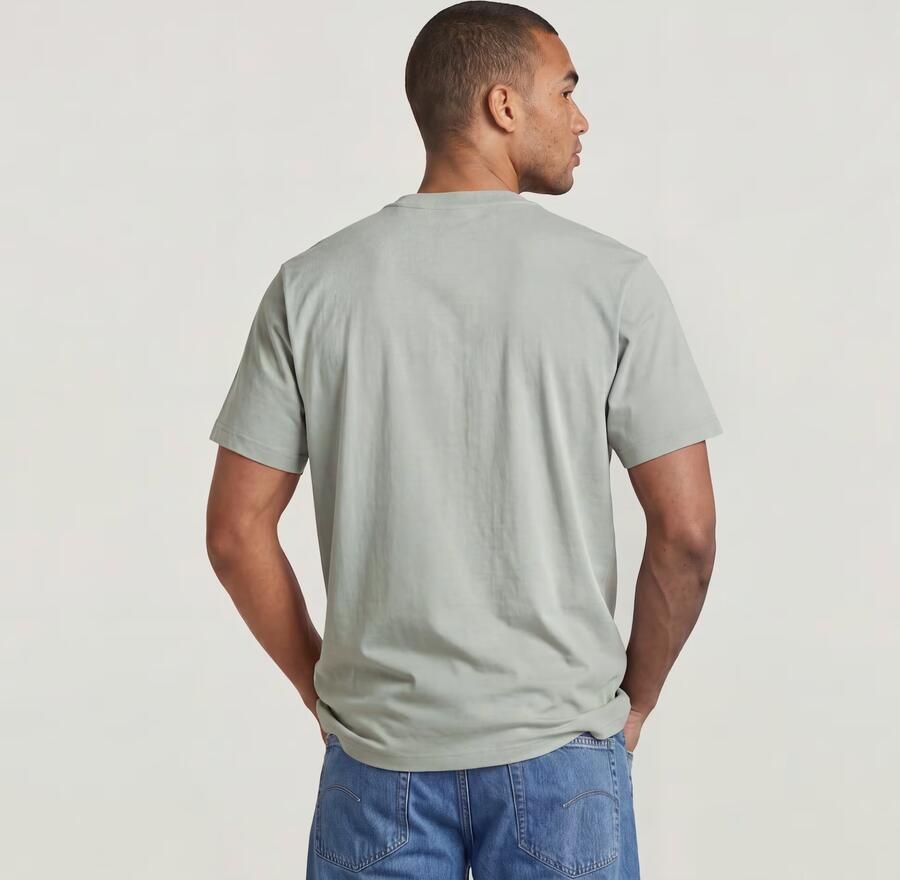 G-Star RAW Chest Logo Loose T-Shirt Grijs Heren - Foto 3