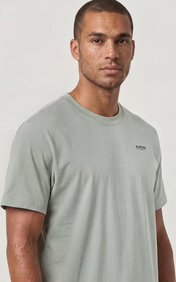 G-Star RAW Chest Logo Loose T-Shirt Grijs Heren - Foto 4