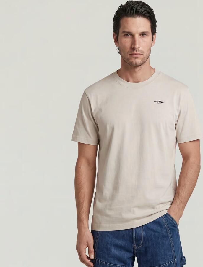 G-Star RAW Chest Logo Loose T-Shirt Wit Heren - Foto 4