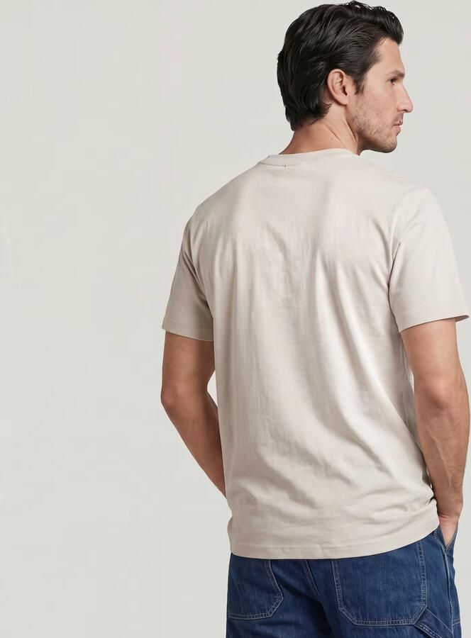 G-Star RAW Chest Logo Loose T-Shirt Wit Heren - Foto 5