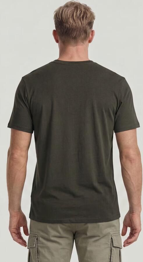 G-Star RAW Chest Logo Slim T-shirt Grijs Heren - Foto 4