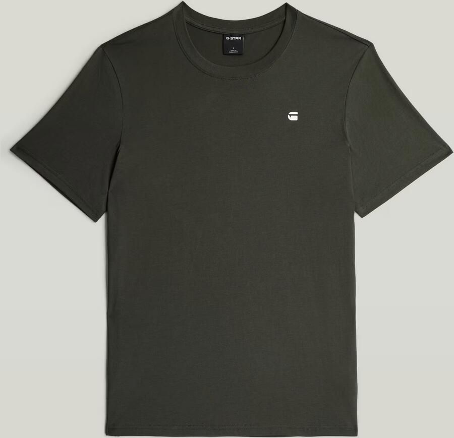 G-Star RAW Chest Logo Slim T-shirt Grijs Heren - Foto 3