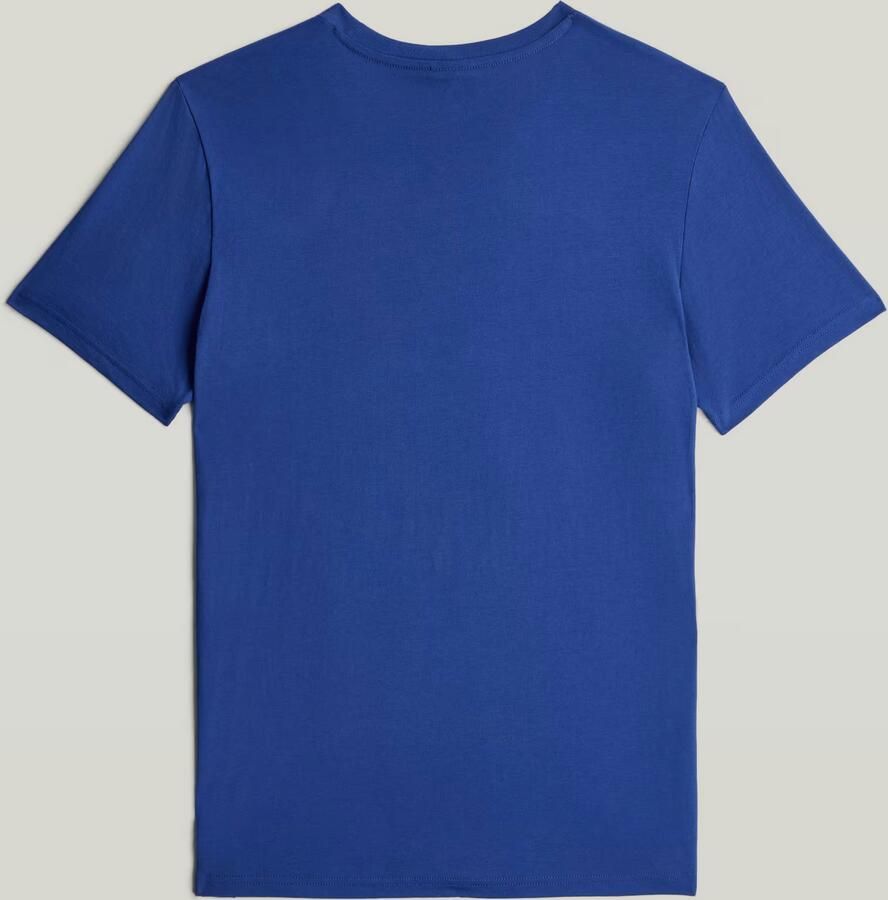 G-Star RAW Chest Logo Slim T-shirt Midden blauw Heren