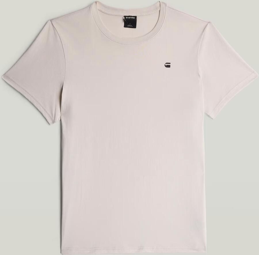 G-Star RAW Chest Logo Slim T-shirt Wit Heren