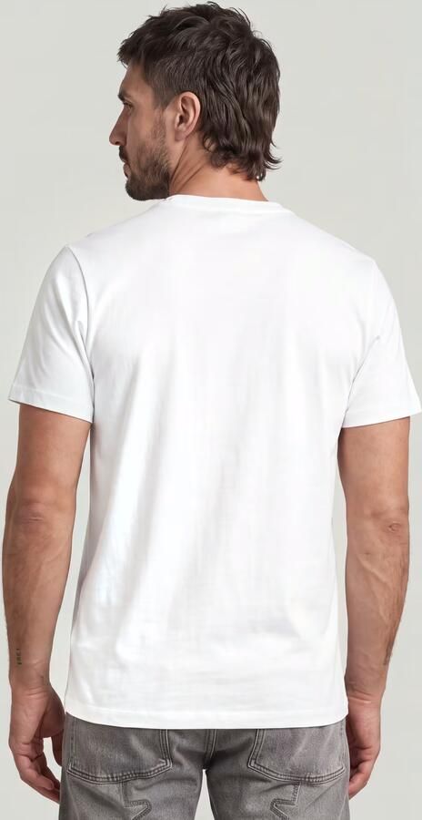 G-Star RAW Chest Logo Slim T-shirt Wit Heren - Foto 3