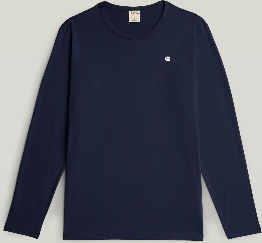 G-Star RAW Chest Logo T-Shirt Donkerblauw Heren - Foto 2