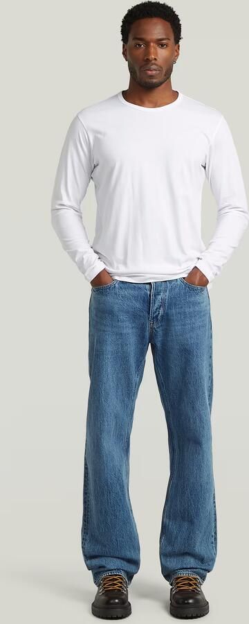 G-Star RAW Chest Logo T-shirt Wit Heren - Foto 7