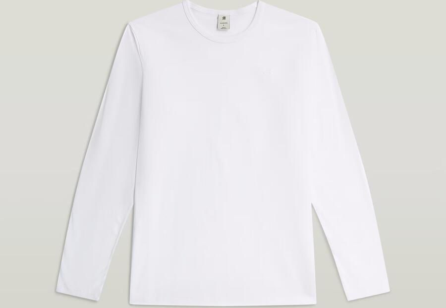 G-Star RAW Chest Logo T-shirt Wit Heren - Foto 4
