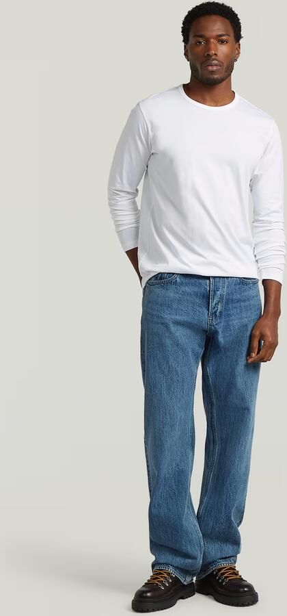 G-Star RAW Chest Logo T-shirt Wit Heren - Foto 6