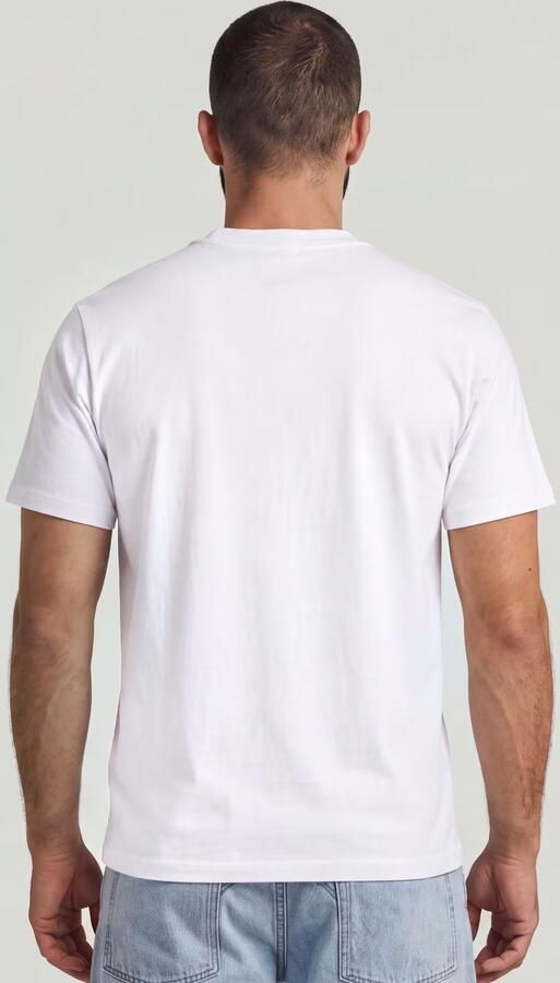 G-Star RAW Chest Logo T-Shirt Wit Heren - Foto 6