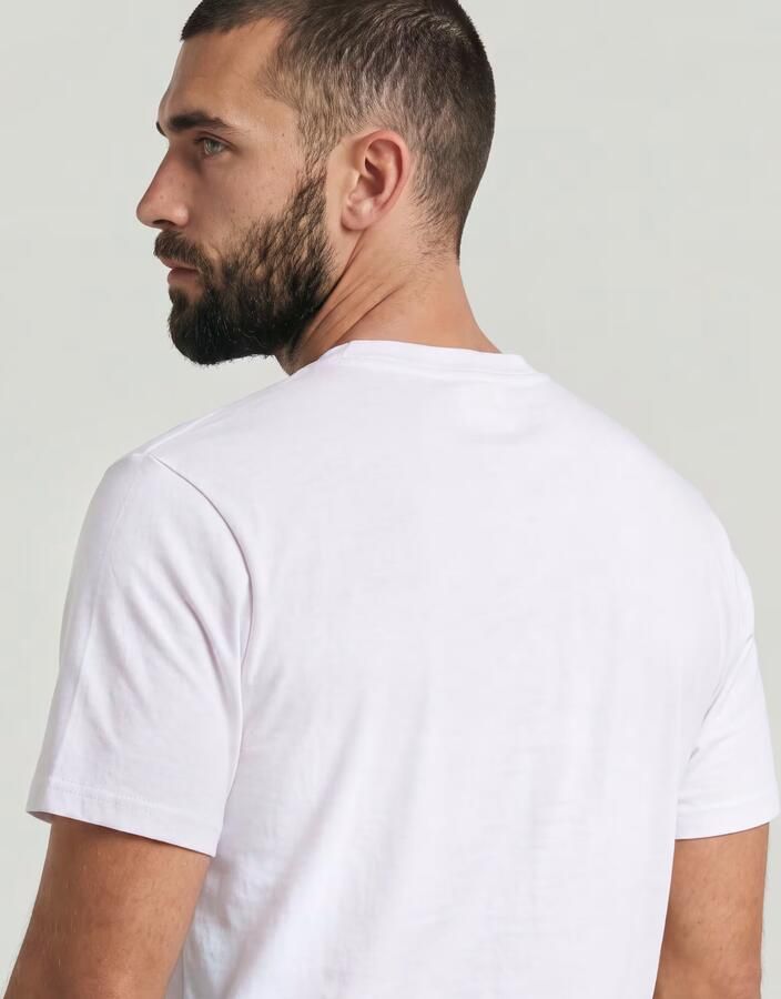 G-Star RAW Chest Logo T-Shirt Wit Heren - Foto 5