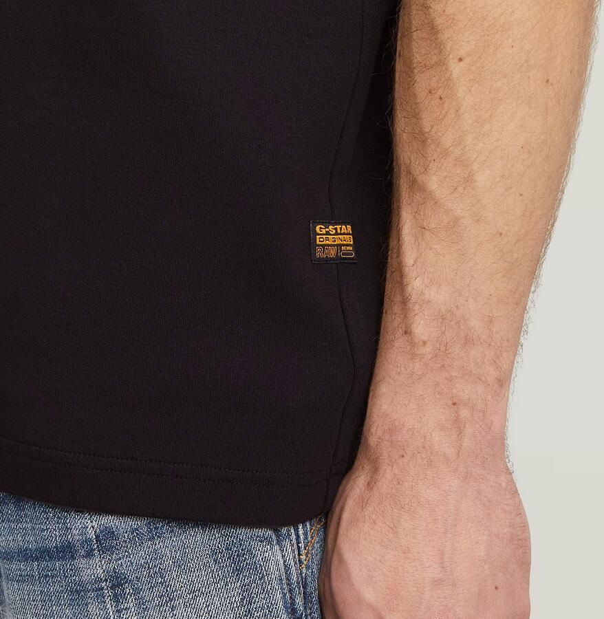 G-Star RAW T-shirt Chest Logo Ronde hals regular fit - Foto 2