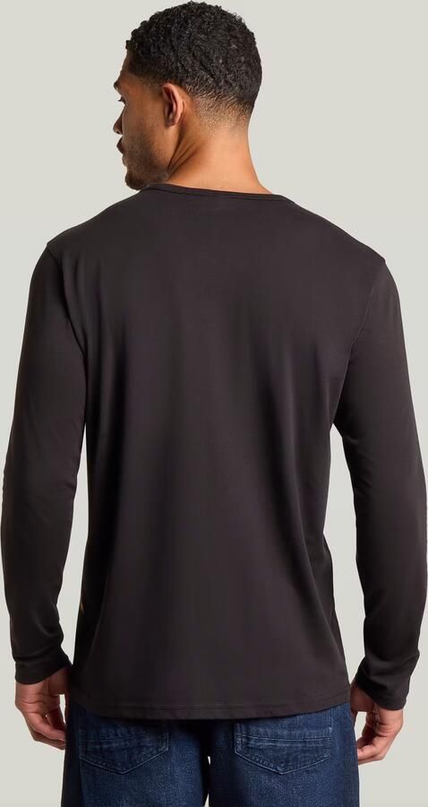 G-Star RAW Chest Logo T-Shirt Zwart Heren - Foto 4