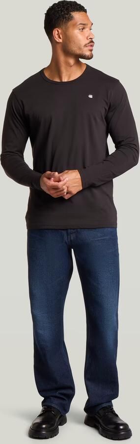 G-Star RAW Chest Logo T-Shirt Zwart Heren - Foto 5