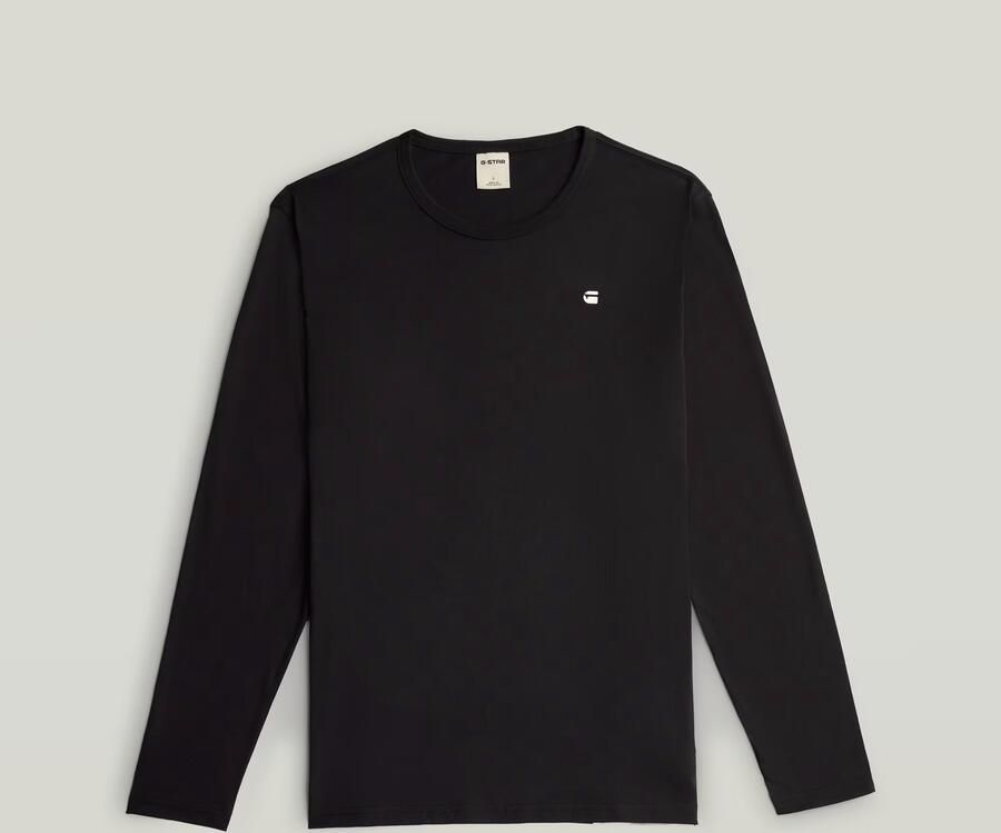 G-Star RAW Chest Logo T-Shirt Zwart Heren - Foto 3