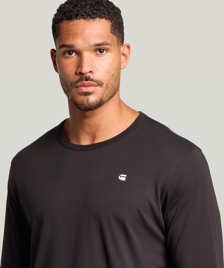 G-Star RAW Chest Logo T-Shirt Zwart Heren - Foto 2