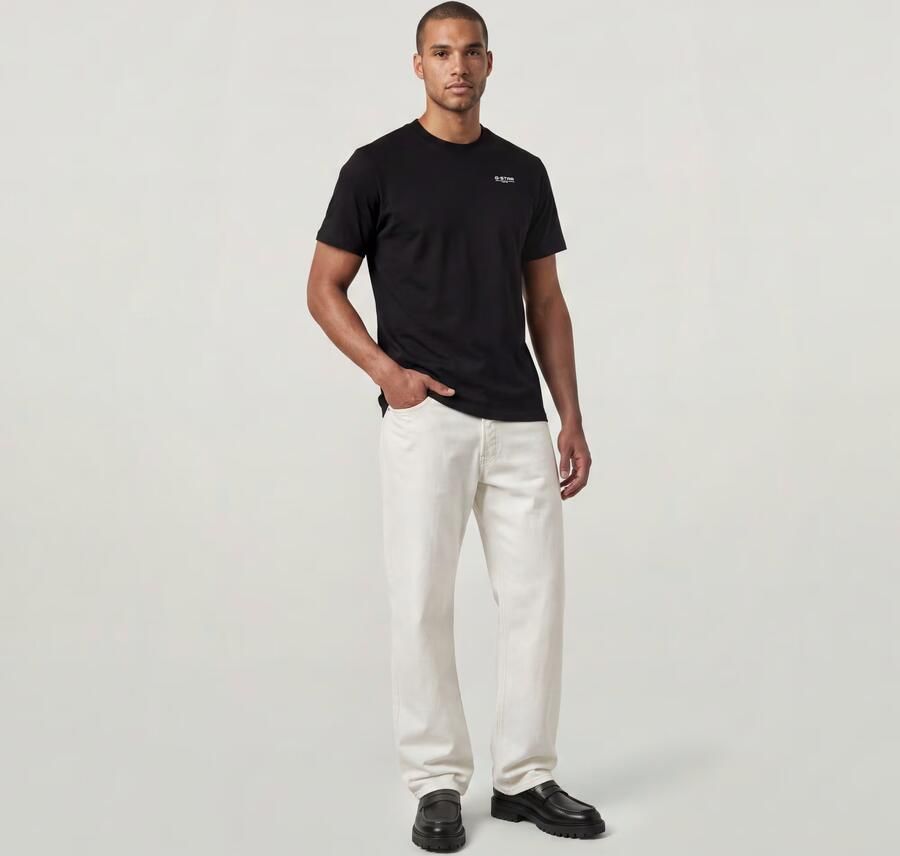 G-Star RAW Chest Logo T-Shirt Zwart Heren - Foto 2