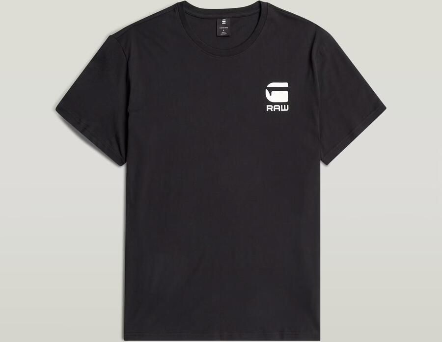 G-Star RAW Chest Logo T-Shirt Zwart Heren - Foto 5