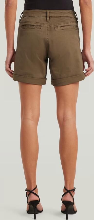 G-Star RAW Chino Boyfriend Short Bruin Dames - Foto 5