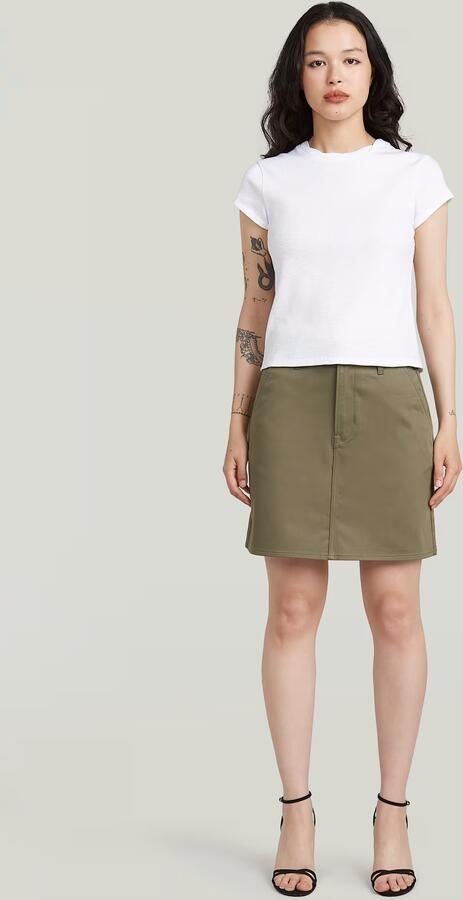 G-Star RAW Chino Rok Bruin Dames - Foto 6