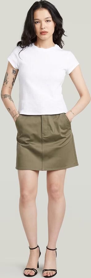 G-Star RAW Chino Rok Bruin Dames - Foto 7