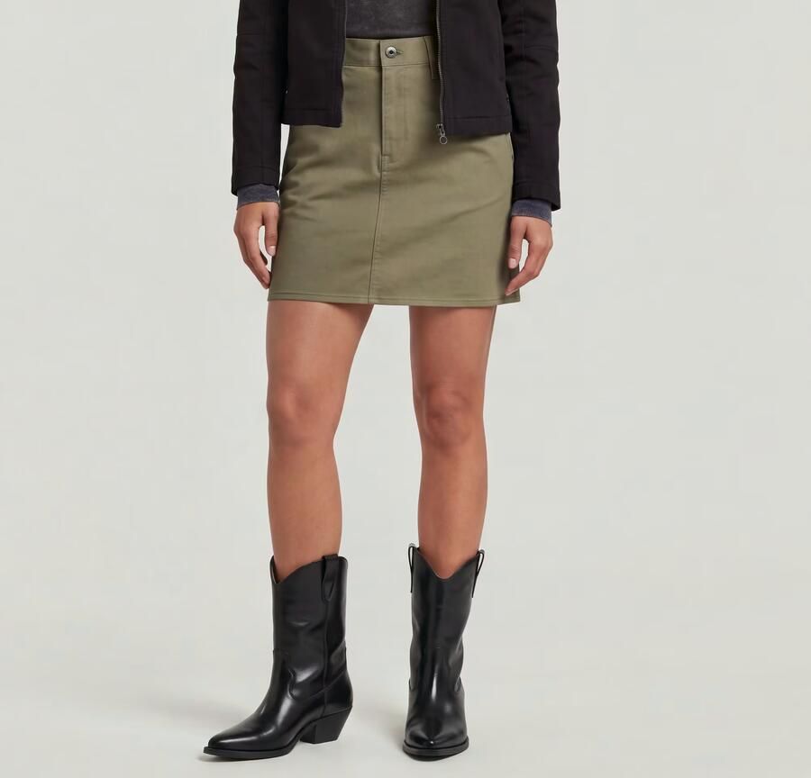 G-Star RAW Chino Rok Bruin Dames - Foto 4