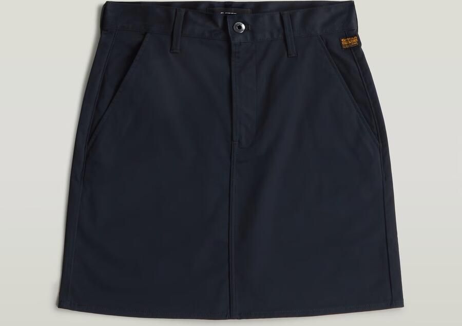 G-Star RAW Chino Rok Donkerblauw Dames - Foto 4