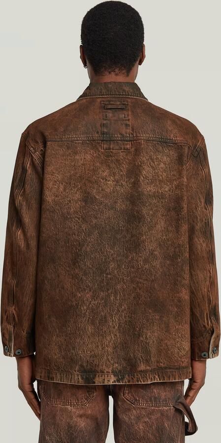 G-Star Raw Regular fit jack in leerlook model 'Chore' - Foto 6