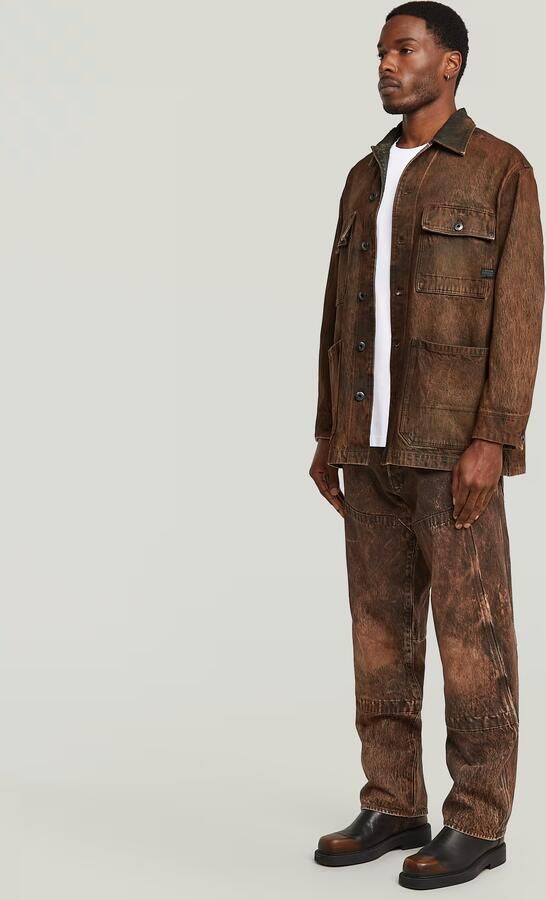 G-Star Raw Regular fit jack in leerlook model 'Chore' - Foto 4