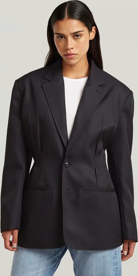 G-Star RAW Cinched Blazer Zwart Dames