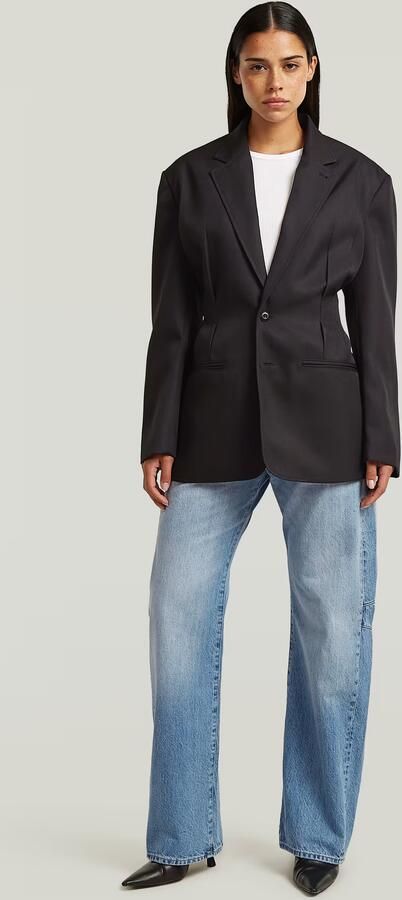 G-Star RAW Cinched Blazer Zwart Dames - Foto 6
