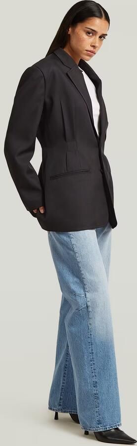 G-Star RAW Cinched Blazer Zwart Dames - Foto 7