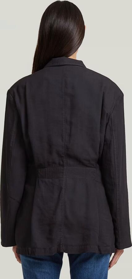 G-Star RAW Cinched Blazer Zwart Dames - Foto 6
