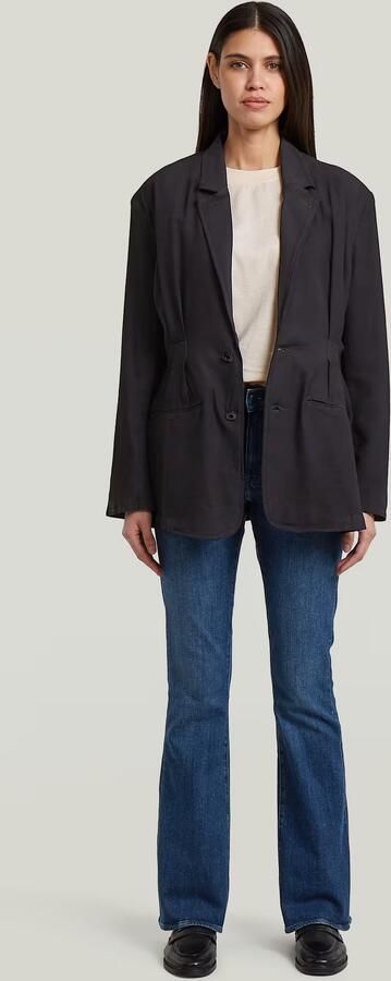 G-Star RAW Cinched Blazer Zwart Dames - Foto 7