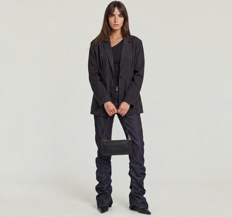 G-Star RAW Cinched Blazer Zwart Dames - Foto 4