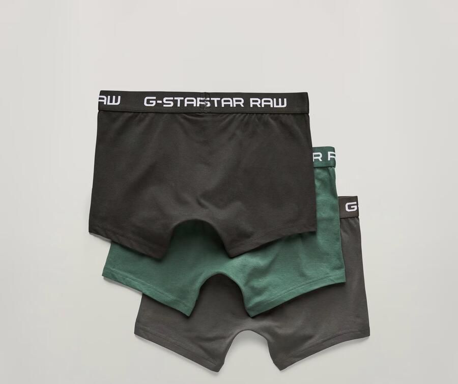 G-Star Klassieke Jersey Stretch Trunks Shorts 3 Pack Multicolor Heren - Foto 3